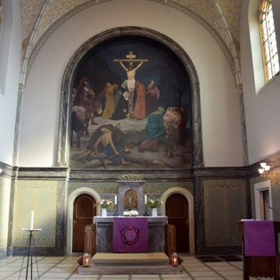 Altarraum Christuskirche Dresden Klotzsche