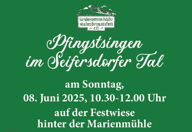 Plakat Pfingstsingen