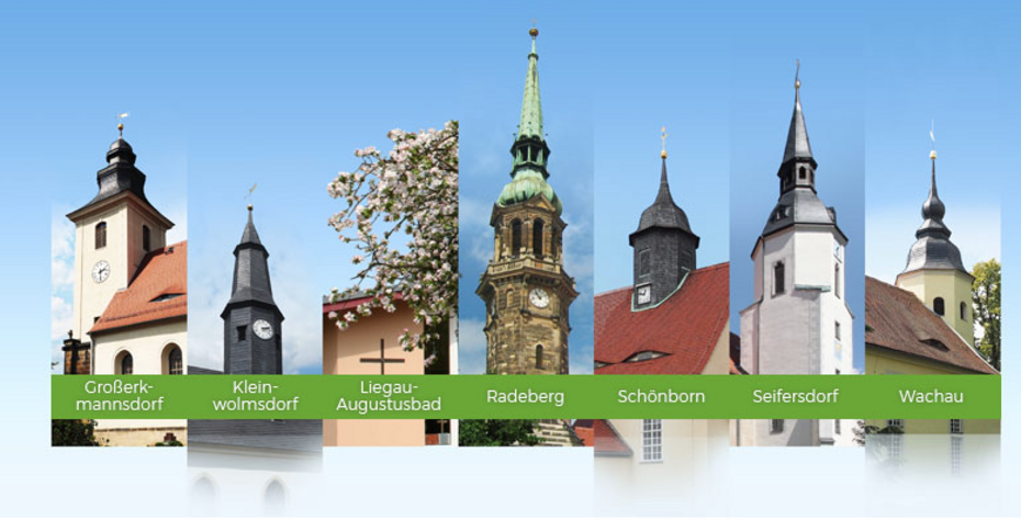 Kirchen im Radeberger Land